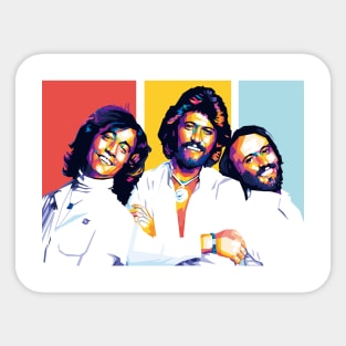 Bee Gees Sticker